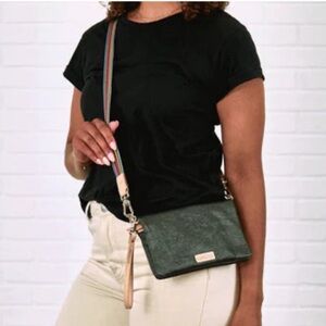 Consuela Zack Uptown Crossbody-RARE OLIVE COLOR